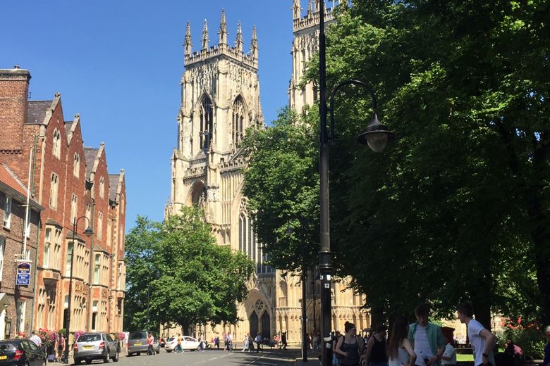 VE DAY VIDEO - York and M&uuml;nster celebrate the day peace broke out