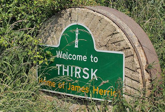 Thirsk Street Sign