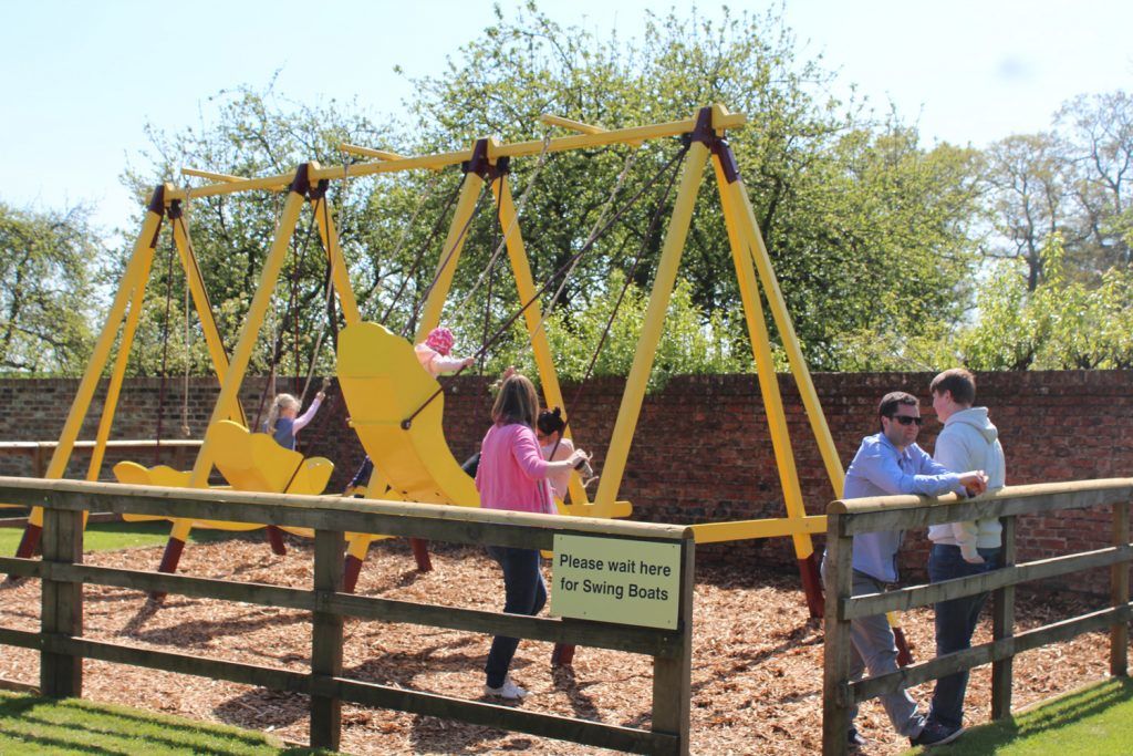 Your children, young and old will love to explore the Newby Hall Adventure Playground