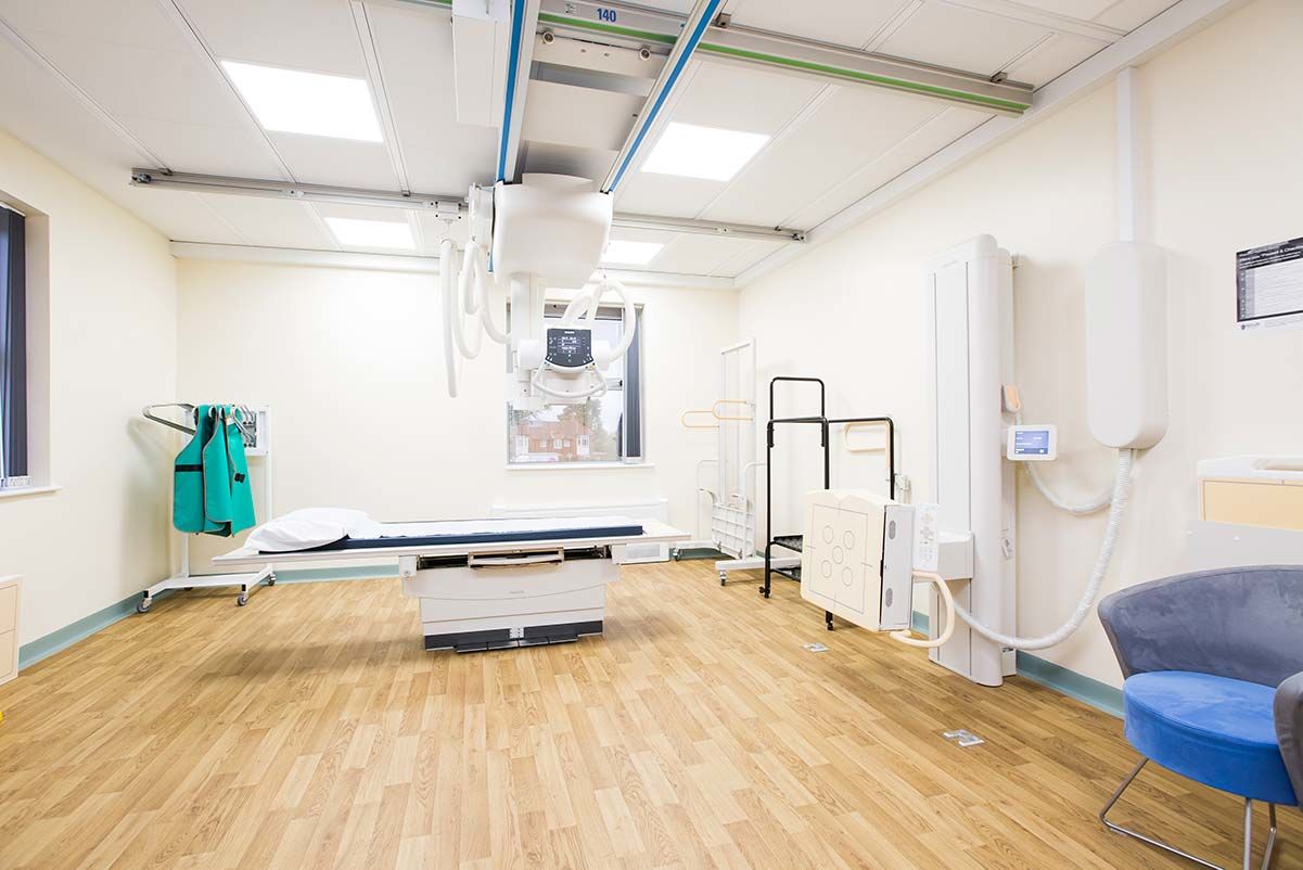 Treatment room at Clifton Park Hospital