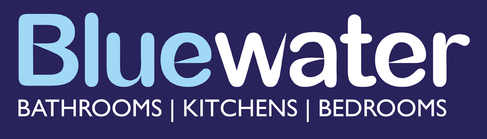 Bluewater Bathrooms Kitchens Bedrooms new logo