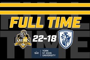 York City Knights through to play-offs