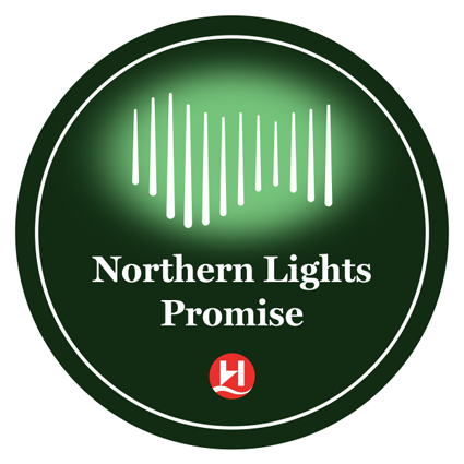 Hurtigruten Northern Lights Promise Logo