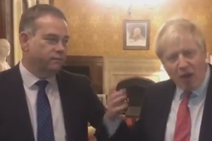 VIDEO - Boris sends message to Selby Town FC