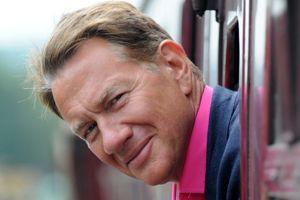Michael Portillo on stage in York on election night
