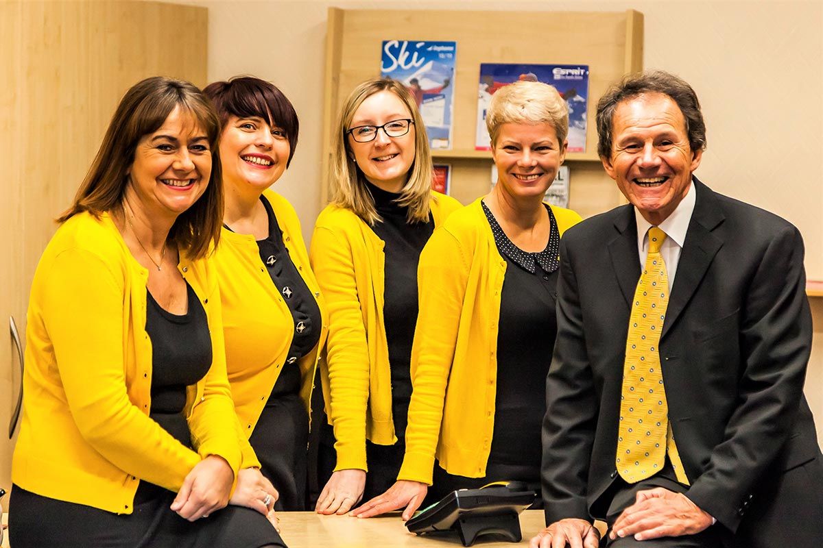 the friendly team at acomb travel agents