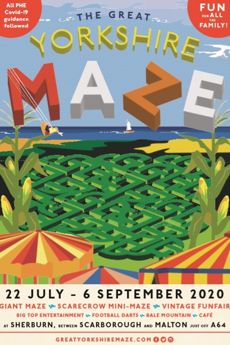 The Great Yorkshire Maze Half Price &ldquo;Extra Funfair Family Ticket&rdquo; valid for 2 Adults and 2 Children