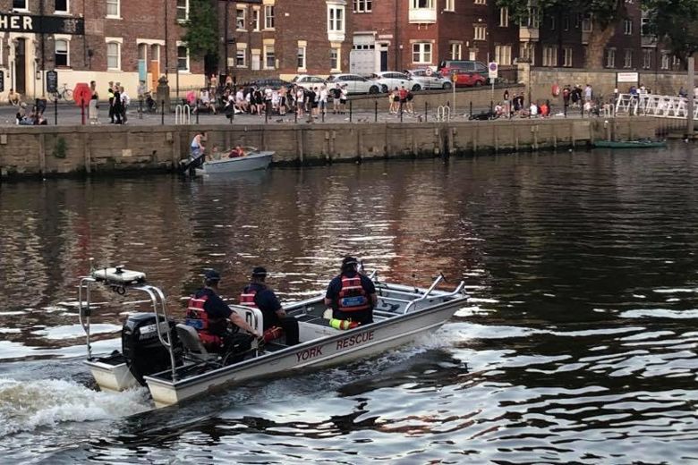 York Rescue Boat ready for the pubs reopening