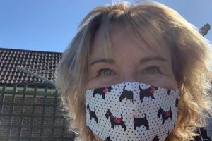 Sale of face masks raises cash for Joseph Rowntree Theatre roof appeal.