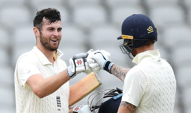 Dom Sibley hits second Test hundred, while Ben Stokes nears century of his own