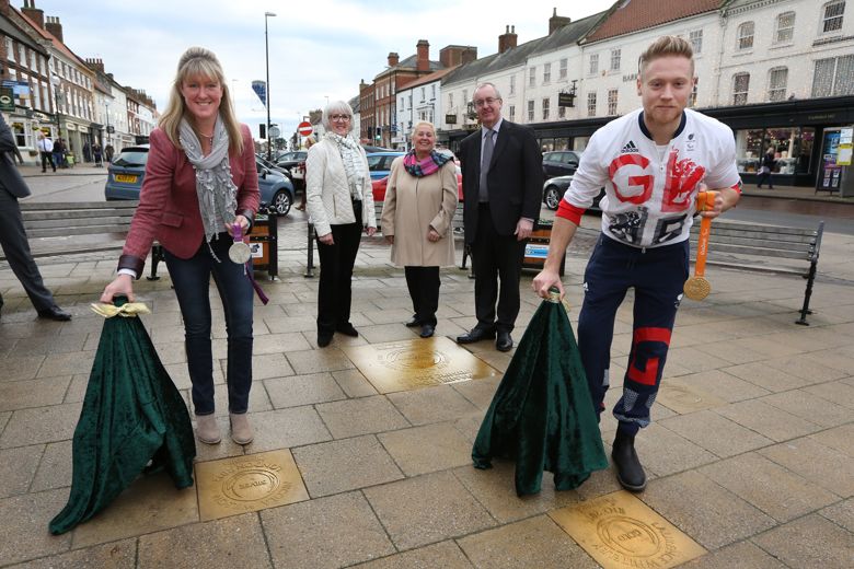 Northallerton honours Olympians with &quot;Olymic Square&quot;