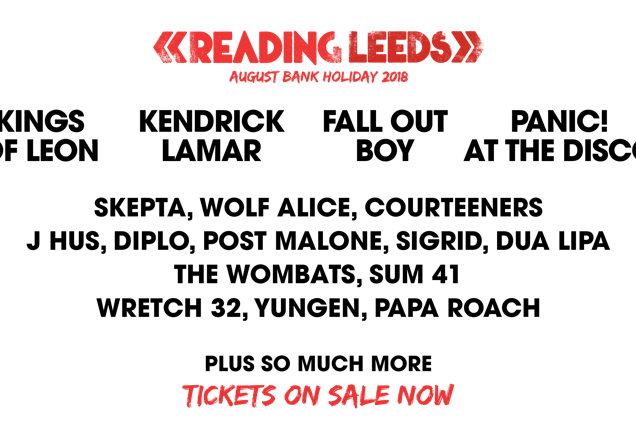 Leeds Festival line up announced