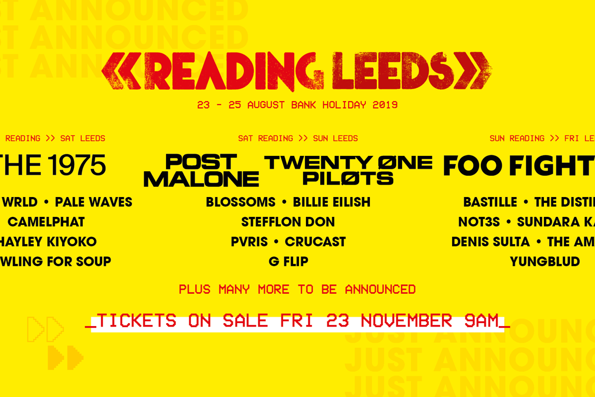 Leeds Festival announces 2019 headliners