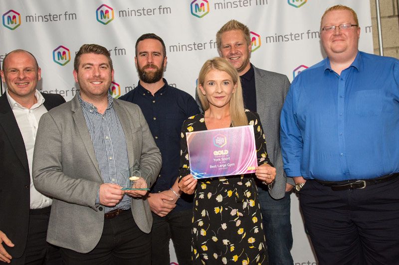 Minster FM Listener Choice Awards 2019 - Best Large Gym Winners