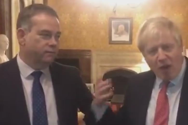 VIDEO - Boris sends message to Selby Town FC