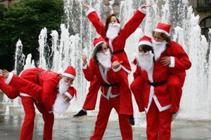 Santas on the run in York