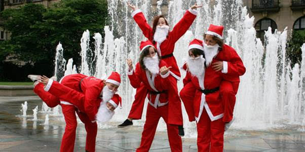 Santas on the run in York