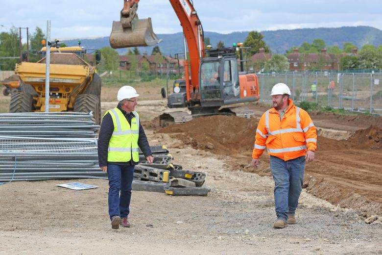 OTHER NEWS - Sowerby Sports Village access roadworks underway