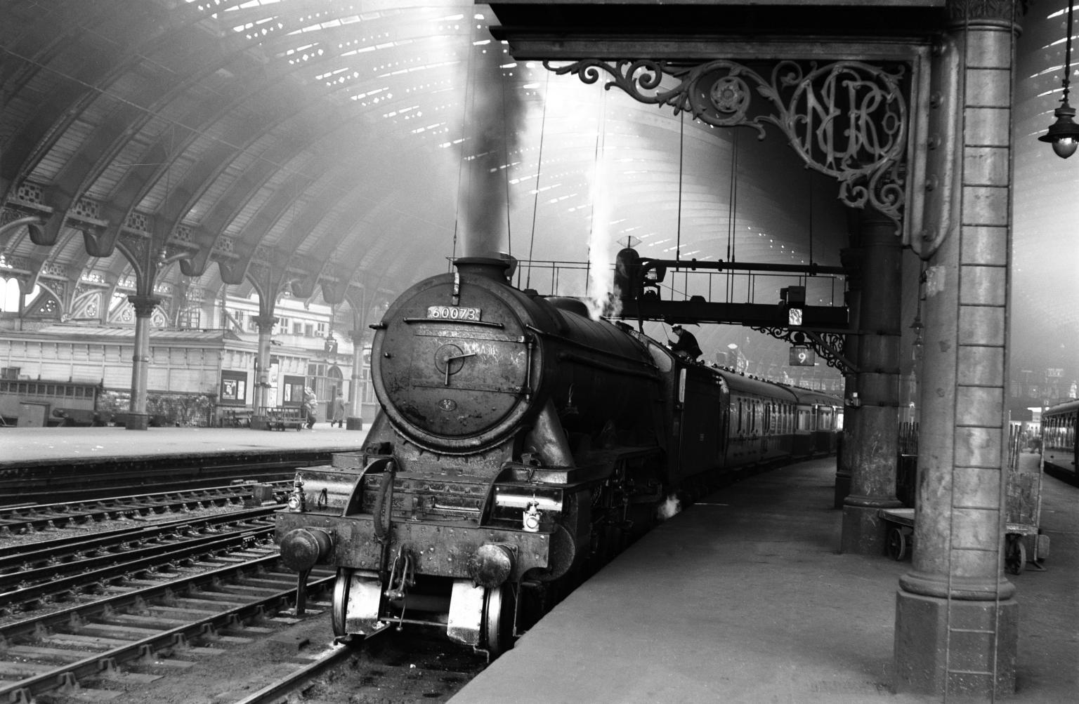 York Railway Station 1956