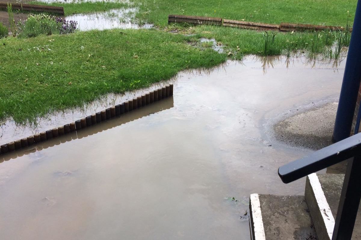 Holgate Methodist Church Flood 