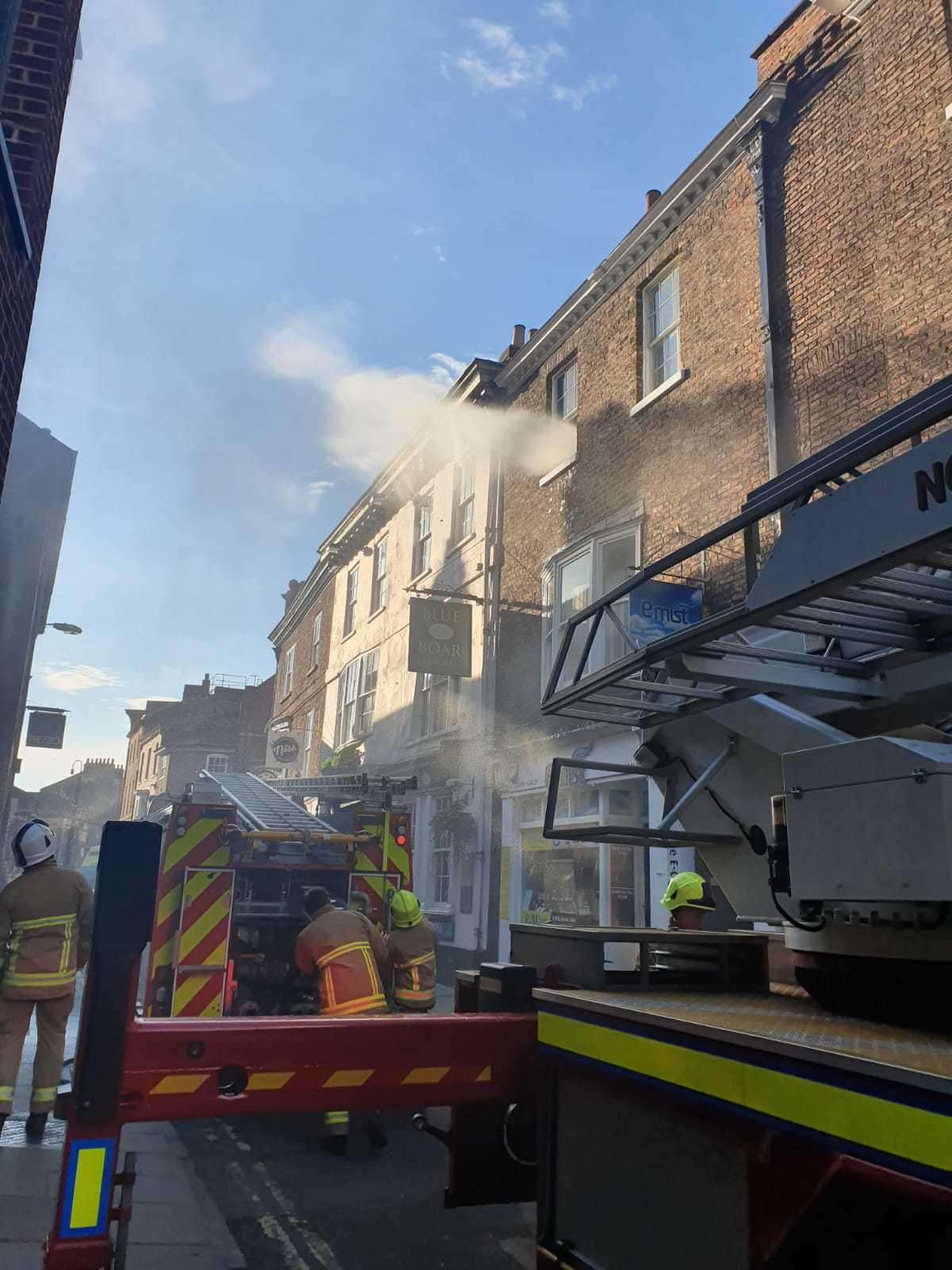 Castlegate York Fire 19 MAy 2020 