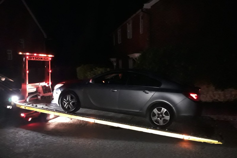 Uninsured car taken off Selby roads