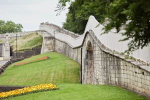 York's walls will operate a one-way system