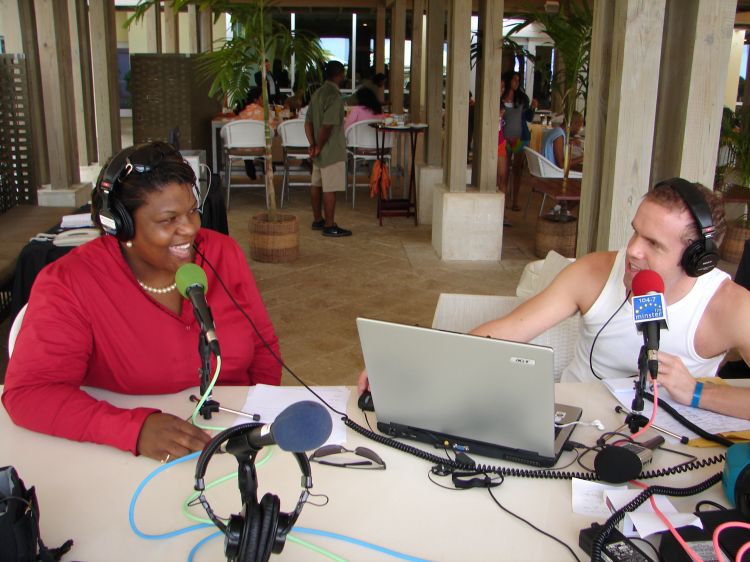 Alex and Claudia Cole from the Jamacian Tourist Board share dialects from Yorkshire & Jamaica