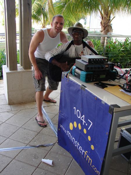 Alex meets Cowboy Eddie for some live Jamaican music