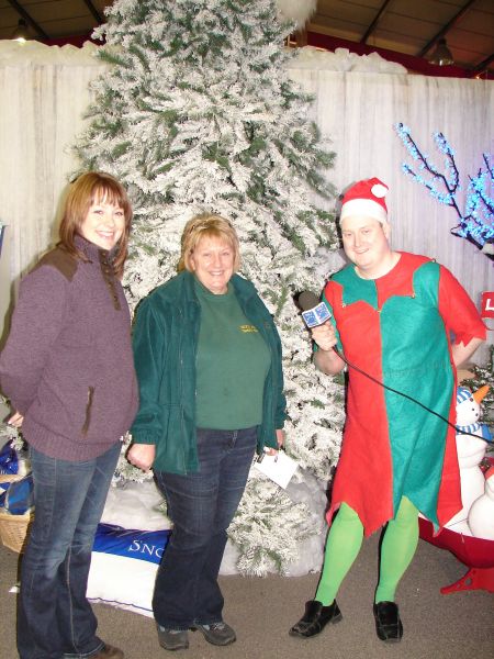 David with the ladies from the Yorkshire Garden Centre