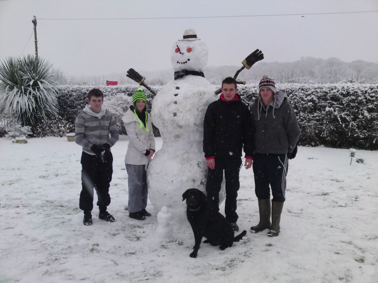 Huge Snowman!